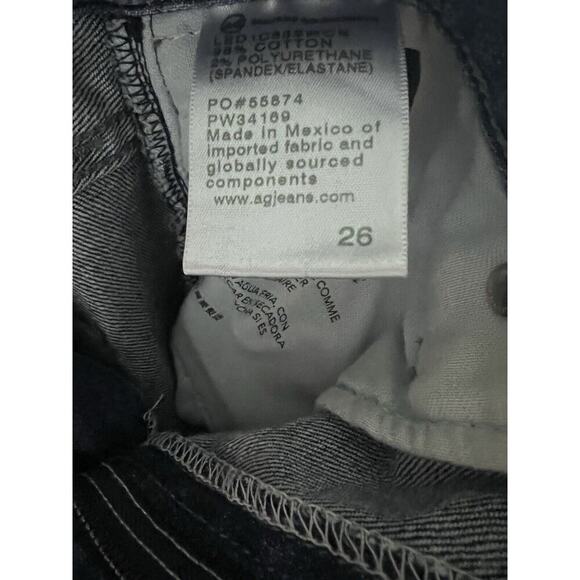 AG Jeans Women 26 Slim Ex Boyfriend Adriano Goldschmied Slouchy - Picture 7 of 9